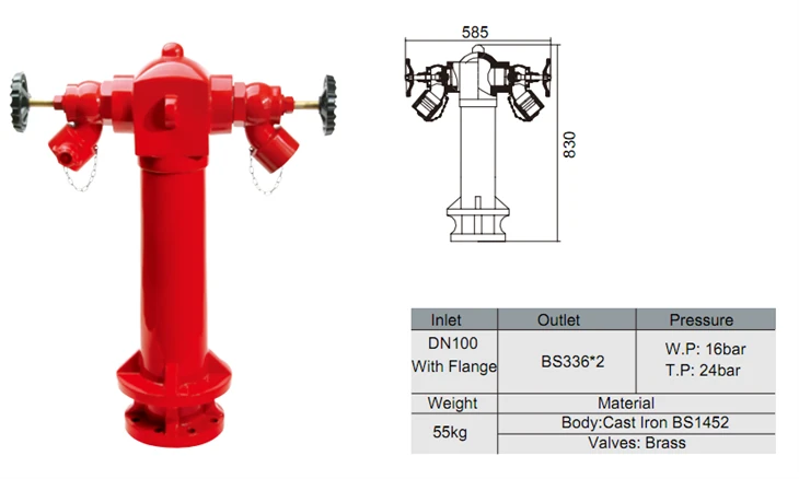 Pillar Hydrant 2 Way