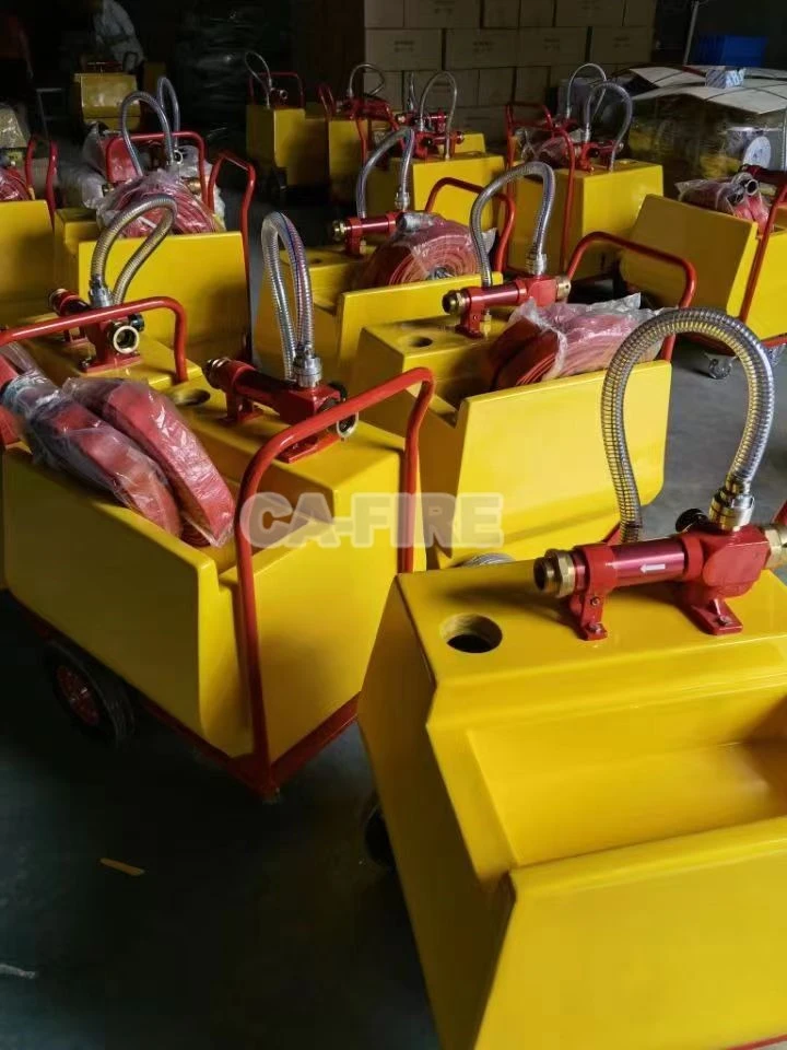 CA Yellow Mobile Foam Fire Extinguishing Trolley (Industrial Grade) factory