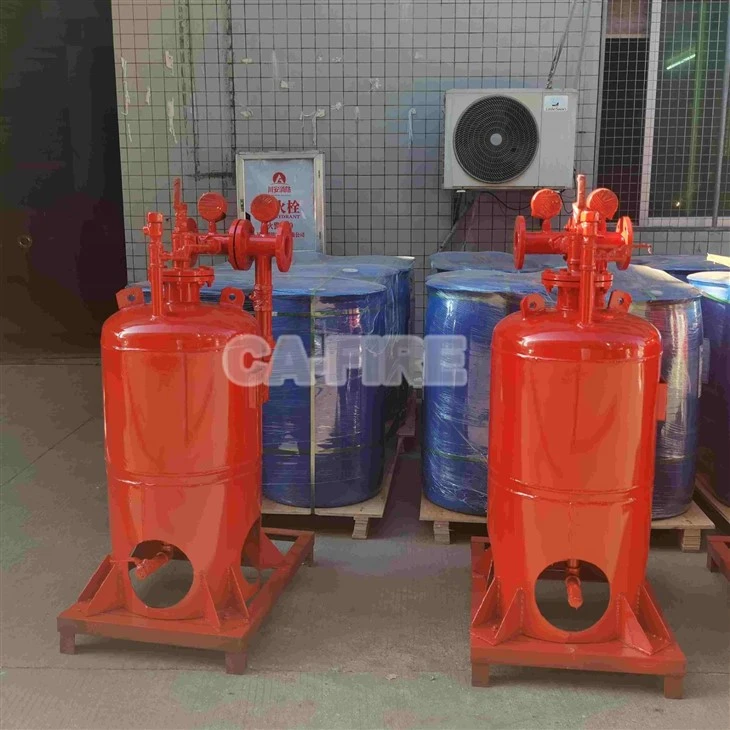 Vertical foam tank4